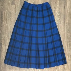 Vintage Pendleton pleated skirt